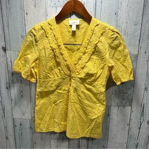 Ann Taylor Loft Women’s Surplus Blouse Shirt sz 8 but runs like a 6